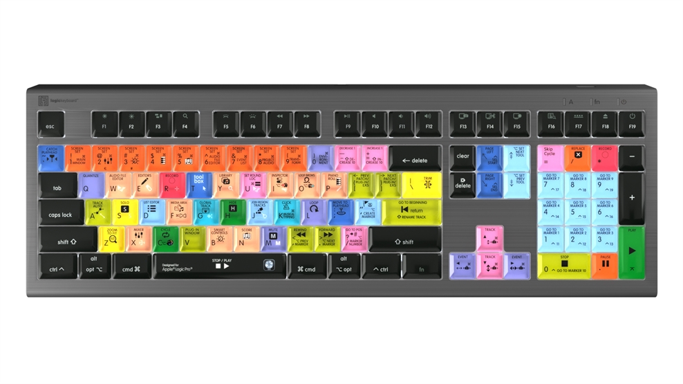 Apple Logic Pro X<br>ASTRA2 Backlit Keyboard – Mac<br>
